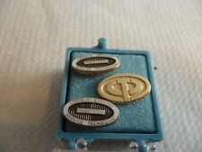 Vintage Lincoln Mercury Jewelry Pin Tie Tac 1/10 10k gold Service Technician X2 picture