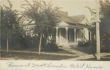 Postcard Kansas Beloit C-1910 Lincoln Second home undivided 23-10967 picture