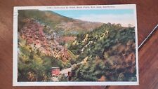 Alum Rock Park San Jose California Vintage Post Card small crease picture