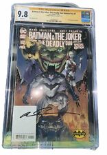 Batman & The Joker: The Deadly Duo #1 Batman Day Special Edition CGC 9.8 Signed picture