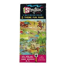1971 Storytown USA Ghost Town Jungle Land Lake George New York Brochure Vintage picture