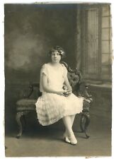 CIRCA 1890'S AMAZING ANTIQUE PHOTO OF STUNNINGLY BEAUTIFUL YOUNG VICTORIAN WOMAN picture