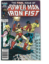 Power Man and Iron Fist #125 (9/86) VG/F (5.0) Last Issue Great Copper Age picture