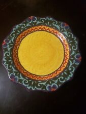 Merida Corsica Home Hand-Painted 12“ Dinner Plate picture
