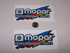 2 - Mopar Performance  - decals/stickers  Hot Rod  NHRA  NASCAR picture