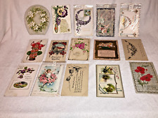 Lot of 15 Antique Valentine/St. Pat's  POSTCARDS  - Used - early 1900-1918 picture