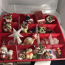 Vintage lot 20+ Old Fashion Christmas Tree Ornaments  F100 No Case 014 picture