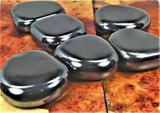 Magnetic Hematite Palm Stone (1 pc) Round Polished Gemstone Magnets Gifts picture