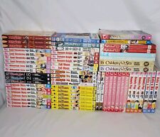 Manga Book Lot Of 61 Inuyasha Naruto Mashima Mixed English  picture