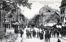 CPA 90 BELFORT MUSICAL COMPETITION OF 15 AUGUST 16 1908 LE FAUBOURG DE FRANCE (GROSS picture
