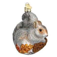 Old World Christmas Glass Blown Ornament Hungry Squirrel (With OWC Gift Box) picture