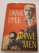 Vintage 1945 BRAVE MEN by Ernie Pyle WWII stories picture
