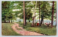 c1910s 1911 Michilimackinac State Park Mackinaw City Michigan Antique Postcard picture