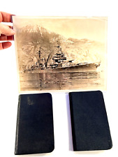 1944-45 WW2 Sailor Diary USS Tuscaloosa (CA-37) J.P. Gault JAPAN Iwo Jima picture
