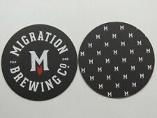 Collectible Beer Pub Coaster ~ MIGRATION Brewing Co ~ PORTLAND, OREGON Brewery picture