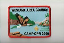 2000 Westark Area Council Camp Orr patch picture