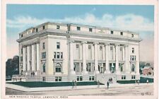 Lawrence New Masonic Temple 1920 MA  picture