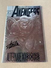 Avenges 360 Signed By Stan Lee Vision Cover Thor Ironman Hulk Beautiful picture