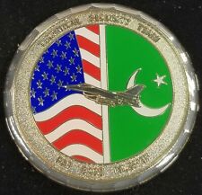 Pakistan Air Force Base PAF 9th Fighter Sq Challenge Coin Mushaf TST BAHES HITI picture