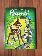 Bambi 1977 giant Golden book good vintage condition picture