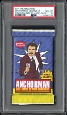 2011 Dreamworks Anchorman: The Legend Of Ron Burgundy Sealed Pack PSA 10 GemMint picture