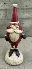 David H Everett Chicken Lips Santa Reindeer Feed Santa Claus Gnome Figure 13” picture
