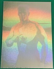 WCW Wrestling - Sting Rare Chase Hologram Trading Card Impel 1991 - WWF WWE AEW picture