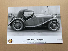 1932 MG J2 Midget Press Photograph picture
