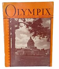 Olympia Washington High School Magazine Olympix June 1932 picture