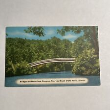 Postcard Bridge at Horseshoe Canyon Starved Rock State Park Illinois  picture