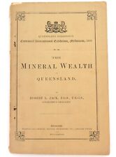 .1888 RARE BOOKLET “THE MINERAL WEALTH OF QUEENSLAND” IPSWICH, STANTHORPE ETC. picture