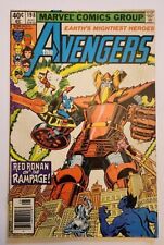 The AVENGERS #198 Red Ronan On The Rampage Iron Man Newsstand Marvel 1980 G/VG picture