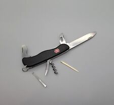 VICTORINOX 111MM NOMAD SWISS ARMY KNIFE - BLACK - STAMPED DE-GM 9305297 picture