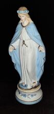 Antique German Porcelain Statue Holy Virgin Mother Mary 10