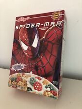 Kellogg's 2002 Spider-Man Movie Toasted Oat Cereal - SEALED / UNOPENED/ FULL picture