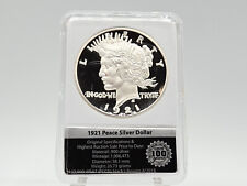 1921 Peace Silver Dollar High Relief Medallion American Mint Archival Collection picture