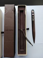 Authentic Louis Vuitton Letter Opener Paper Knife Wooden VIP Gift Item picture
