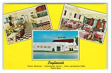 DENVER, CO Colorado ~ Roadside PAGLIACCI'S ITALIAN Restaurant c1950s Postcard picture