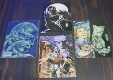 1991 unverisal monster glow in the dark cards (whole set of 4) picture