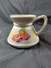 Vintage Garfield Big Bottom 1978 On Go Mug Fat Cat Driving Enesco Coffee Cup picture