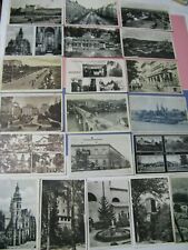 21 Beautiful Postcards Rumania Many Budapest 1940' and 1950's picture