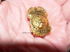 1968 Past President Southport Fireman's Aux. Badge HEAVY & QUALITY picture