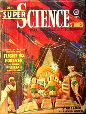 Super Science Stories Pulp Nov 1950 Vol. 7 #3 GD picture