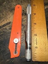 Vintage X-Acto Knife Plastic No Blade Metal Twist With Blade. Advertisement picture
