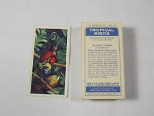 Brooke Bond Tea Cards Tropical Birds 1961 Complete Set 50 picture