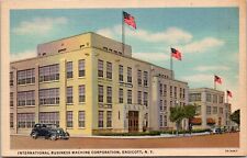 Endicott NY-New York, IBM,  Vintage Unposted Postcard picture