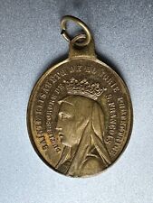 Antique French Religious  Medal - St Francois d'Assises, Ordre des Franciscains picture