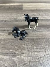 Two Vintage 1975 Breyer Molding Co. Small Horses, Miniatures 2” picture