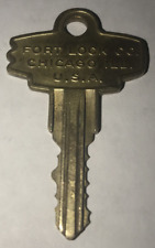Vintage Brass FORT Lock Castle 1638 750 Chicago, IL 1-3/4