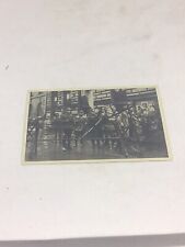 Vintage 1933 German Tobacco Card “Barricades In Munich” *RARE” picture